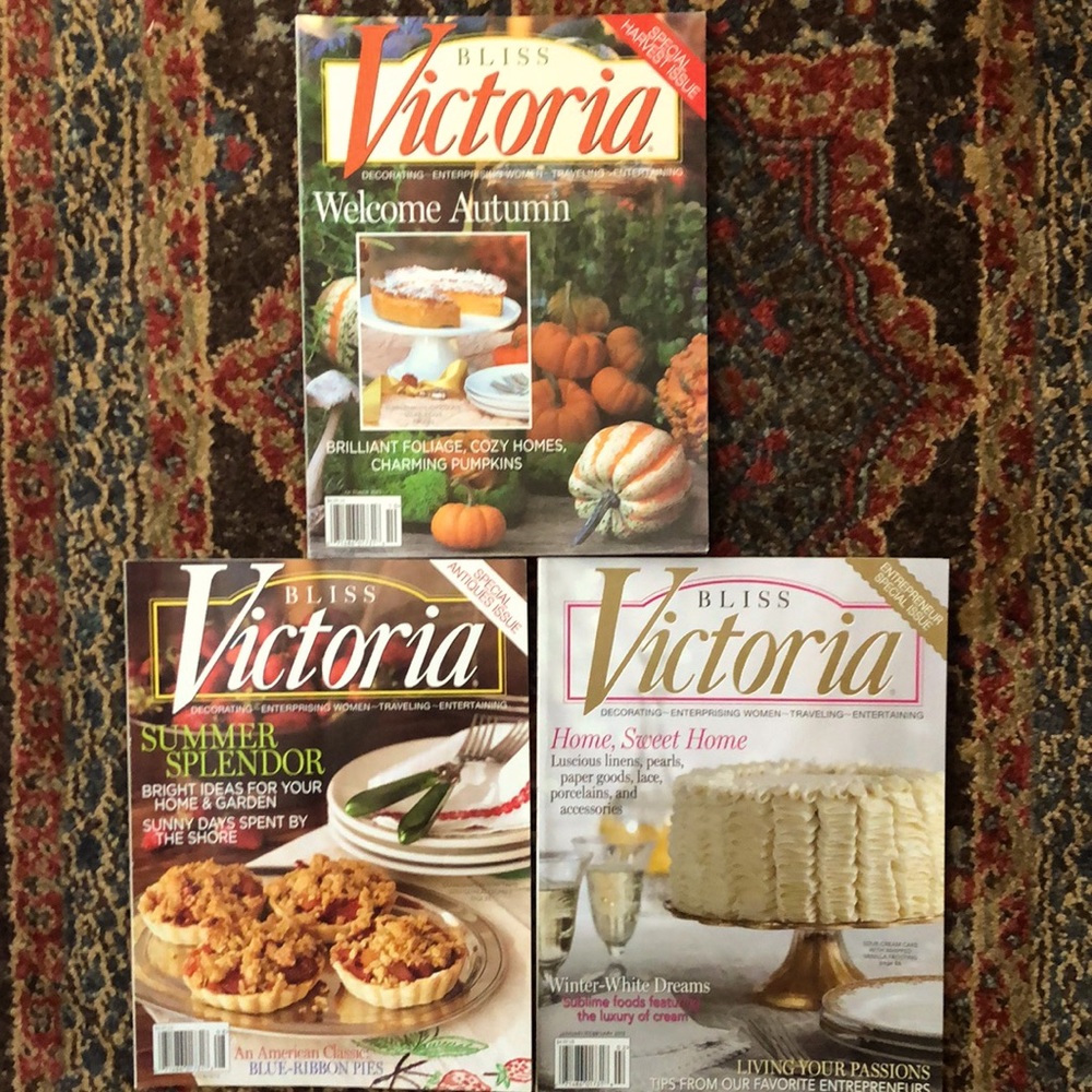 Vintage Victoria Magazines from 2012 & 2013